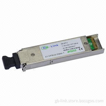 10Gbps 2km XFP Optical Transceiver, 2.0W Power Dissipation
